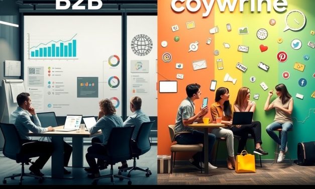 Copywriting B2B a B2C: różnice w argumentacji, języku, procesie decyzyjnym i CTA