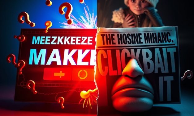 Clickbait w nagłówkach marketingowych a granica między ciekawością i wprowadzaniem w błąd
